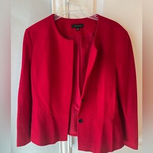 Ann Taylor Red Blazer
